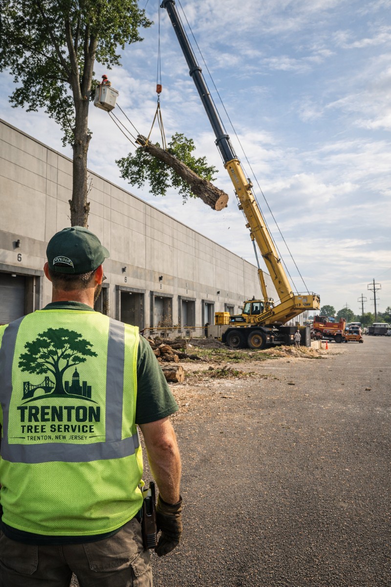 Commercial tree removal in Trenton NJ