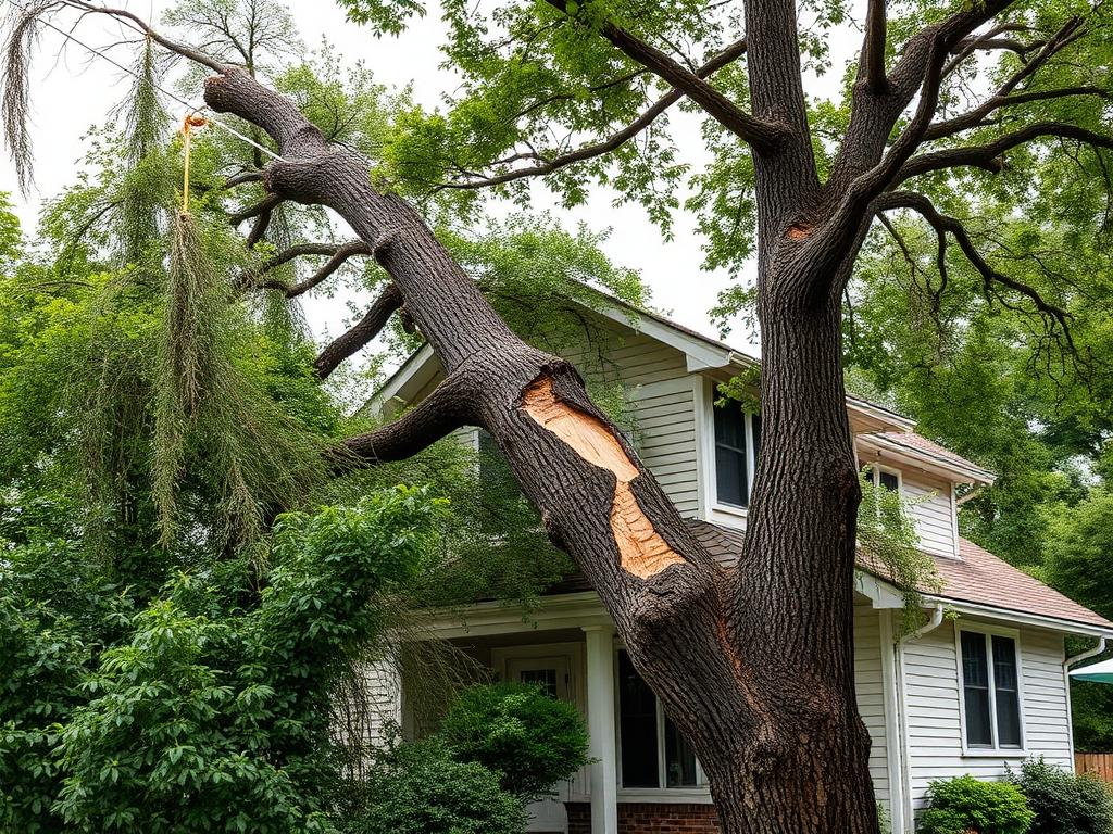 Dangerous tree removal in Trenton NJ