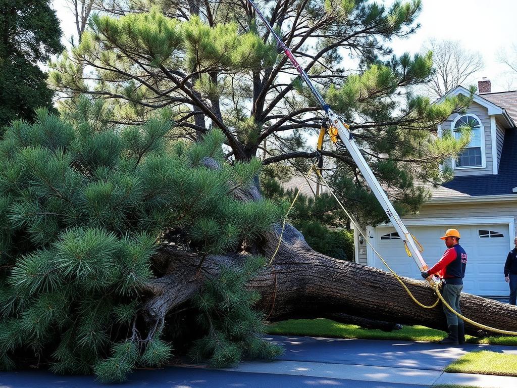 Fallen tree removal in Trenton NJ