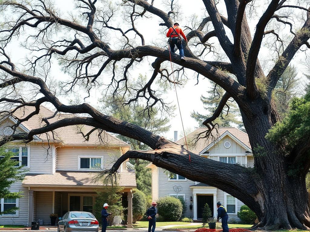 Hazardous tree removal in Trenton NJ