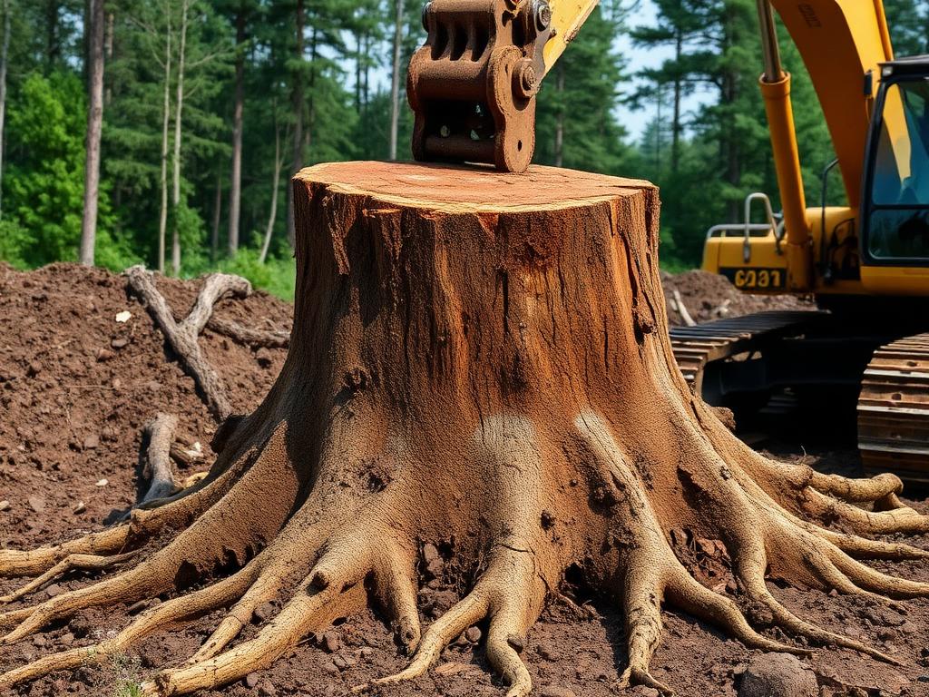 Stump removal in Trenton NJ